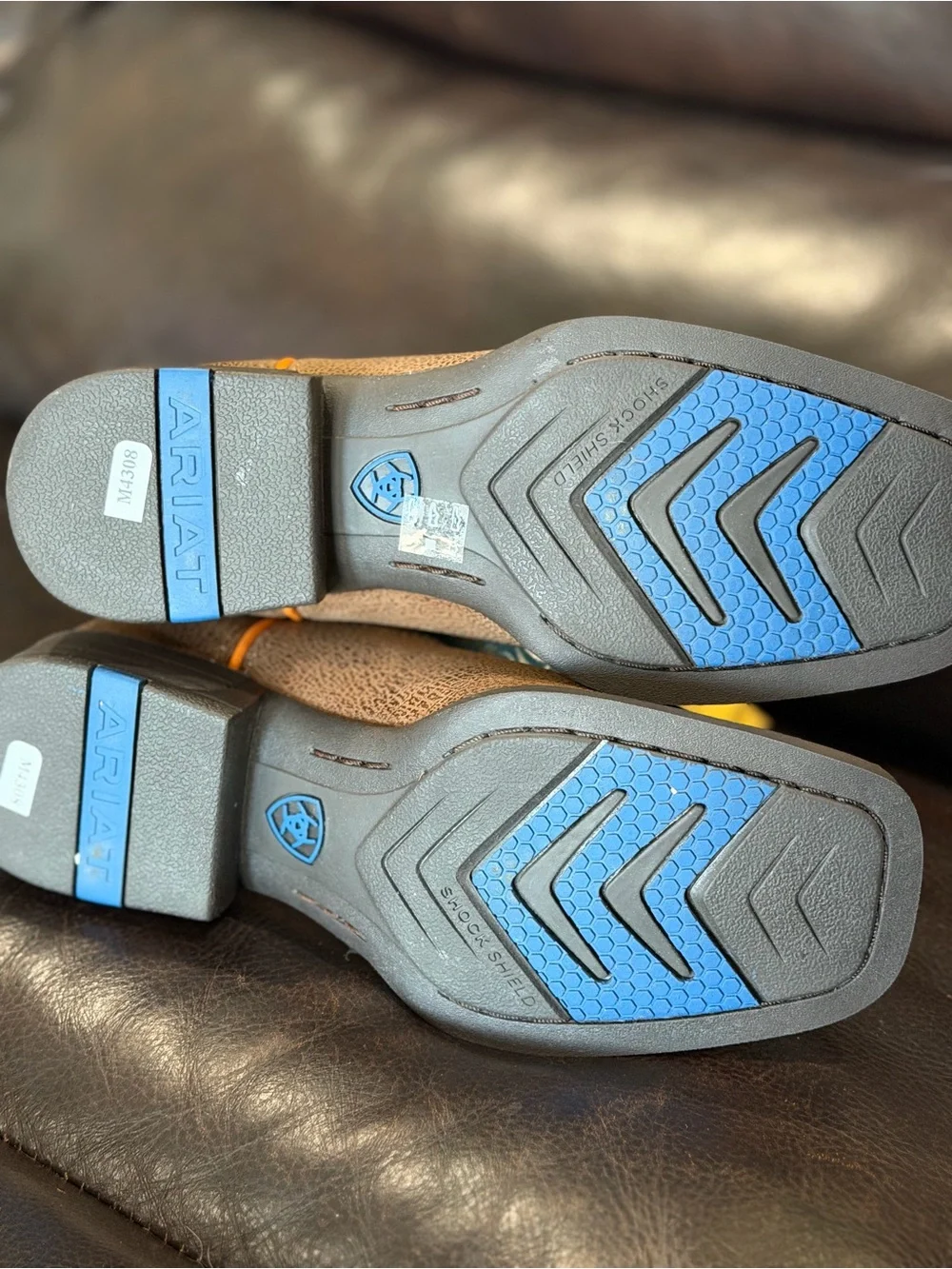 Ariat Kids Brown, Turquoise & Orange Western Boots